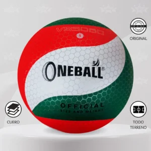 PELOTA DE VOLEY ONEBALL CUERO PU - DISEÑO PANAL VB5060 / VB5090
