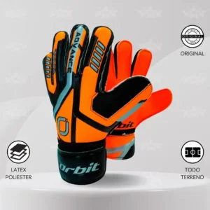 Guantes De Arquero Orbit – Diseño Advance Naranja Adulto