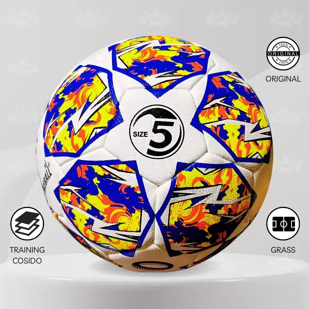 Pelota De Fútbol Oneball Cuero Pvc Foam #5 Diseño Champions - Imagen 4