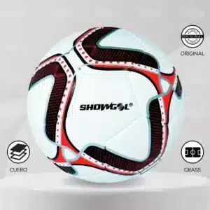 Pelota De Fútbol Showgol Cuero Pvc Foam #4 Diseño Conext