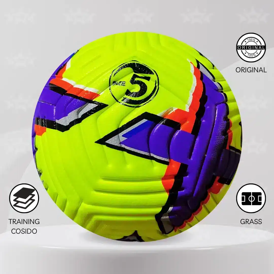 Pelota De Fútbol Oneball Cuero Pvc Foam #5 Diseño Flight Premier - Imagen 2