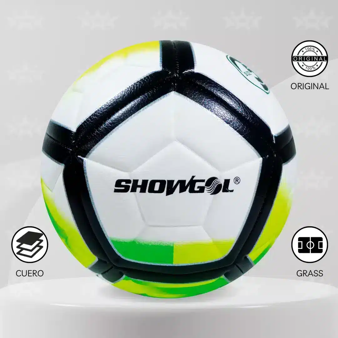 Pelota De Fútbol Showgol Cuero Pvc Foam #4 Diseño Ordem - Imagen 2