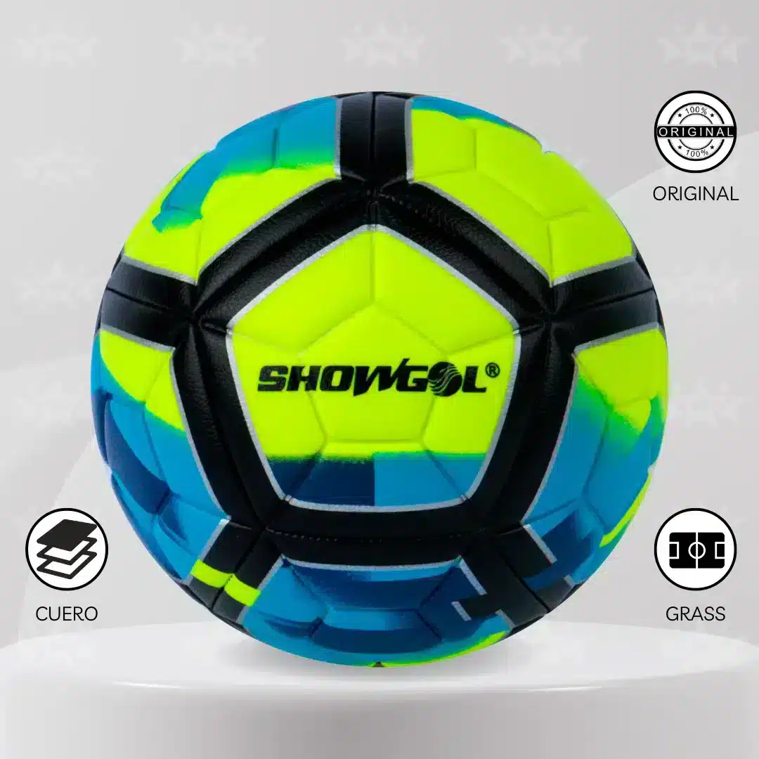 Pelota De Fútbol Showgol Cuero Pvc Foam #4 Diseño Ordem - Imagen 4