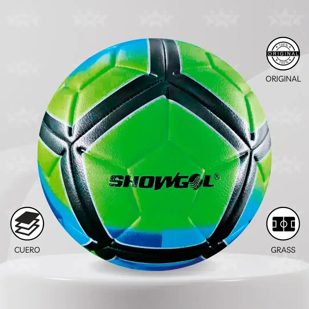 Pelota De Fútbol Showgol Cuero Pvc Foam #4 Diseño Ordem - Imagen 3