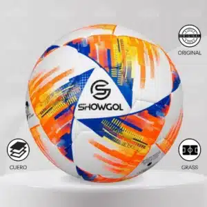 Pelota De Fútbol Showgol Cuero Pvc Foam #4 Diseño Europa League