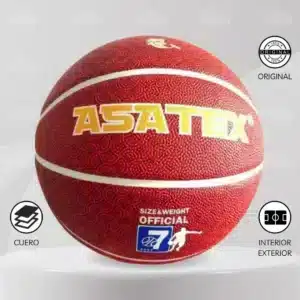 Pelota De Básquet Asatex Red Desing #7