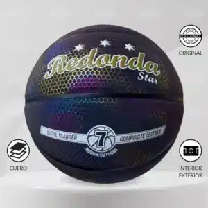 Pelota De Básquet Redonda Tornasolado #7