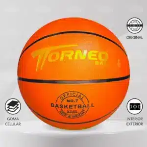 Pelota De Básquet Torneo Goma Celular Talla #5 Y #7