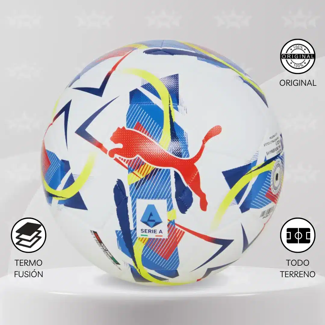Pelota De Fútbol Puma Orbita Serie A Hybrid #5 - Imagen 3