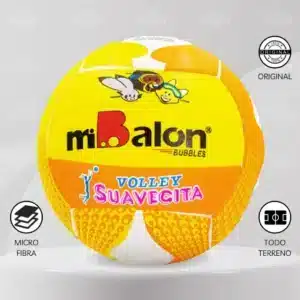 Pelota De Vóley SUAVECITA Mi Balón Microfibra Celular