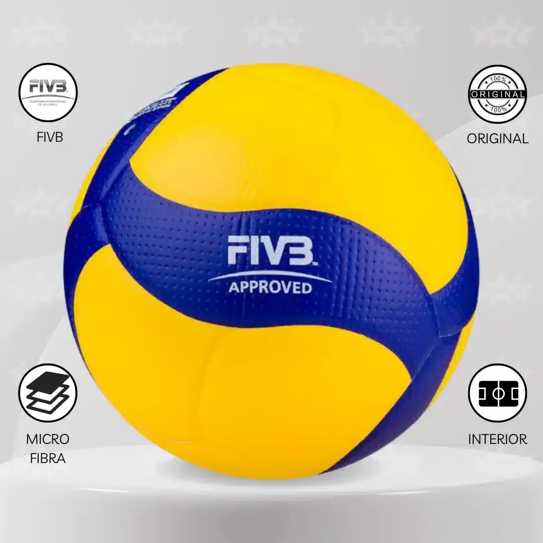 Pelota De Vóley Mikasa V200w Oficial Fivb Profecional - Imagen 3