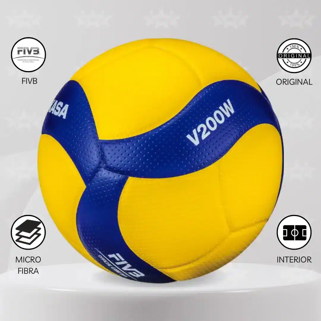 Pelota De Vóley Mikasa V200w Oficial Fivb Profecional - Imagen 2