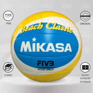 Pelota De Vóley Playa Mikasa Bv543-Vxb Certificación Fivb