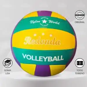Pelota De Vóley Redonda Goma Lisa #5