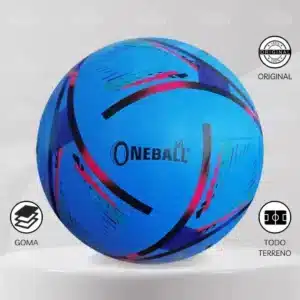 Pelota Fútbol Oneball Goma #4 Diseño Qatar