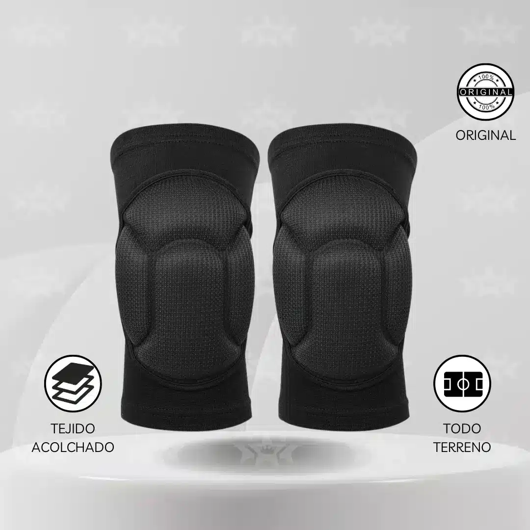 Rodillera Deportiva De Vóley Acolchada Sports