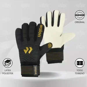 Guantes De Arquero Walon - Diseño Shadow Negro Adulto