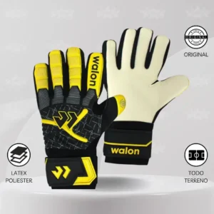 Guantes De Arquero Walon – Diseño Spark Amarillo Adulto