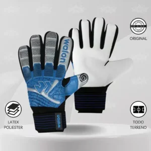Guantes De Arquero Walon – Diseño Spark Turquesa Adulto
