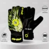 Guantes De Arquero Orbit – Diseño Spider Amarillo Junior