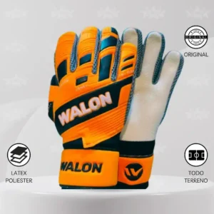 Guantes De Arquero Walon - Diseño Vessel Naranja Junior