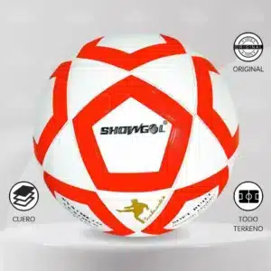Pelota De Fútbol Showgol Fx Cuero Pu Vulcanizado #4