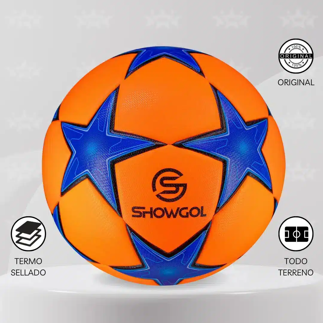 Pelota De Fútbol Showgol Termosellado #5 Diseño Champions - Imagen 2