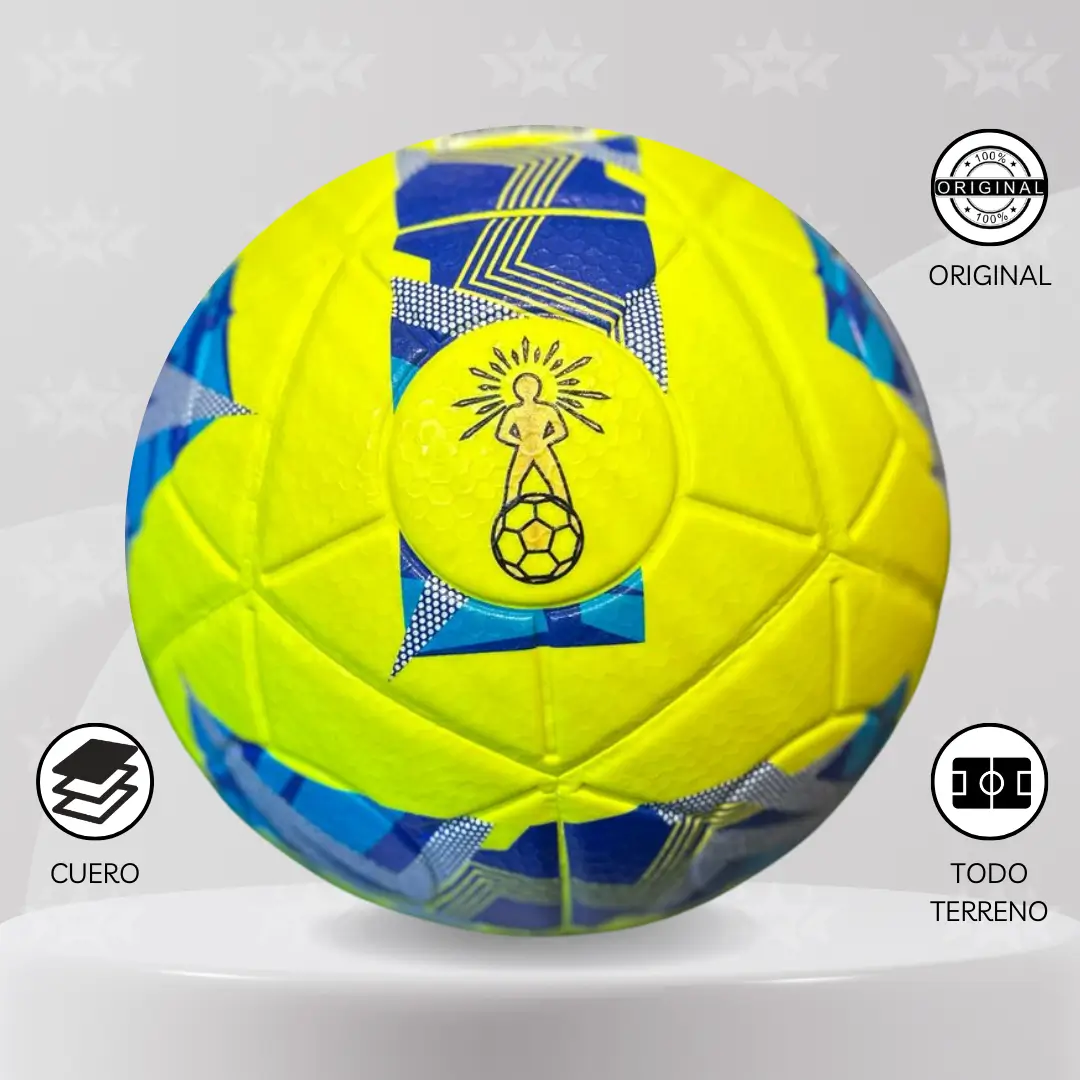 Pelota De Futbol Mi Balón Cuero Talla #4 – Diseños Neón - Imagen 3