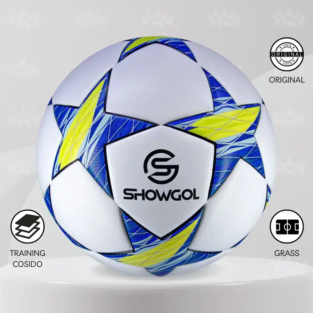 Pelota De Fútbol Showgol Cuero Pvc Foam #5 Diseño Champions