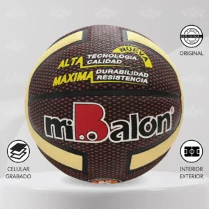 Pelota De Básquet Mi Balón Celular Grabado Talla #5 Diseño Cobra
