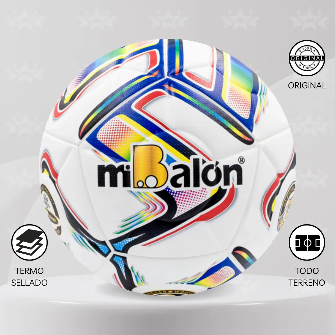 Pelota De Futbol Mi Balón Termosellado Pro Talla #5 – New Generation - Imagen 4