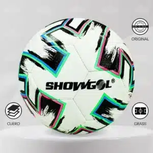 Pelota De Fútbol Showgol Cuero Pvc Foam #4 Diseño Euro20