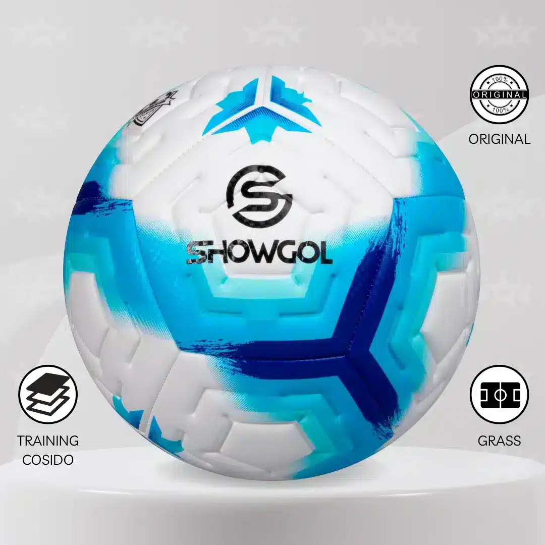 Pelota De Fútbol Showgol Cuero Pvc Foam #5 Diseño La Liga - Imagen 4