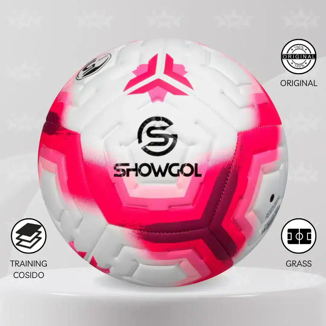 Pelota De Fútbol Showgol Cuero Pvc Foam #5 Diseño La Liga - Imagen 3
