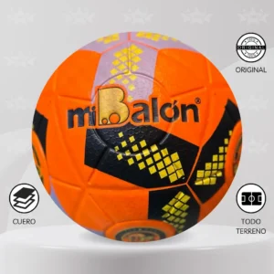 Pelota De Futbol Mi Balón Cuero Talla #4 – Diseños Neón