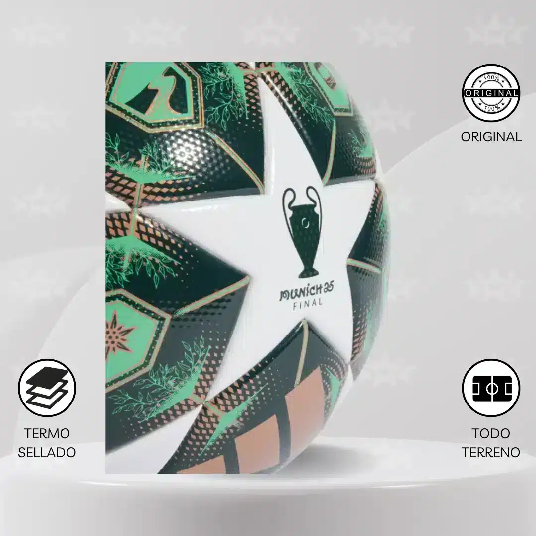Pelota De Fútbol Adidas Ucl League 24/25 Munich 25 Final #5 - Imagen 3