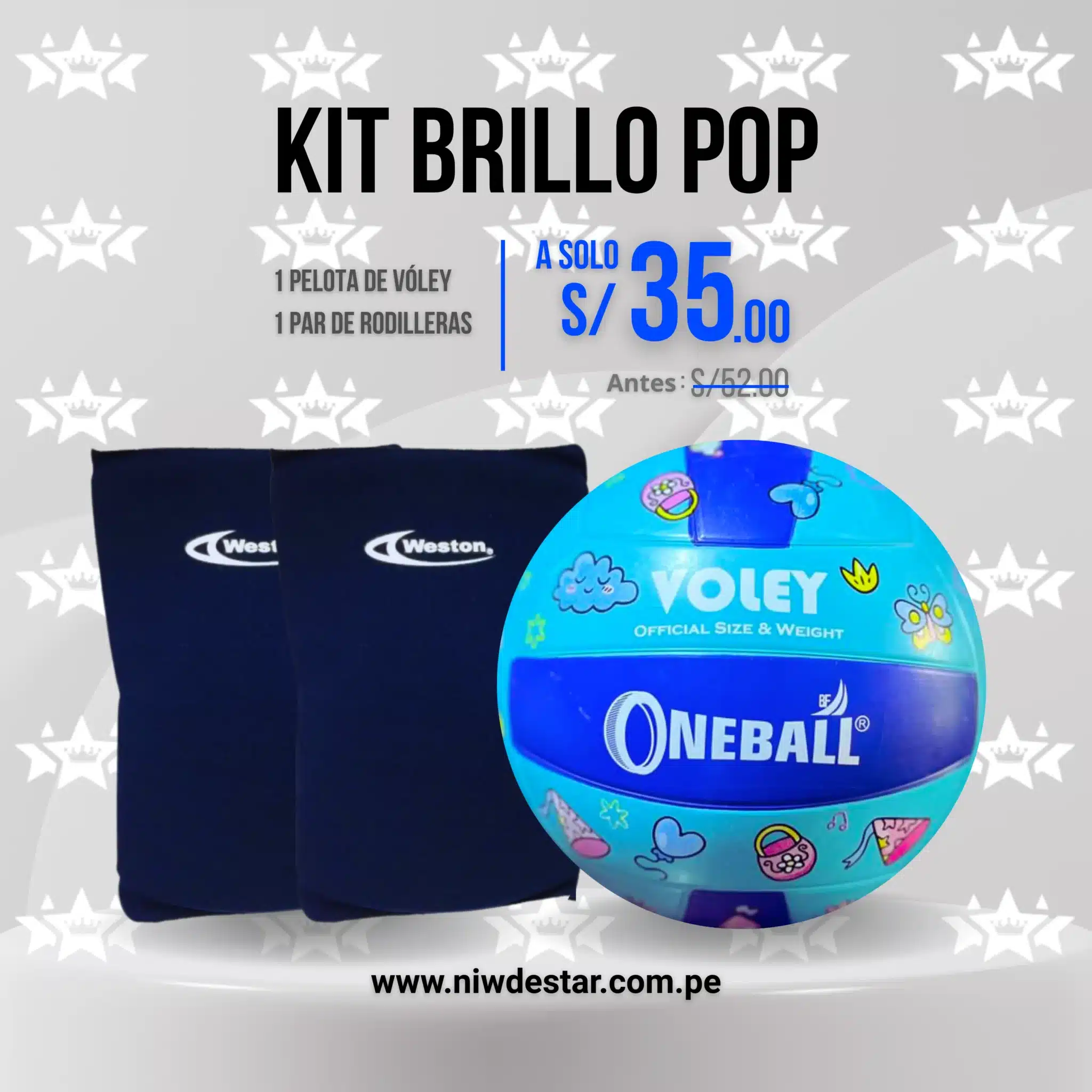 PROMO - KIT BRILLO POP - ONEBALL - Imagen 3
