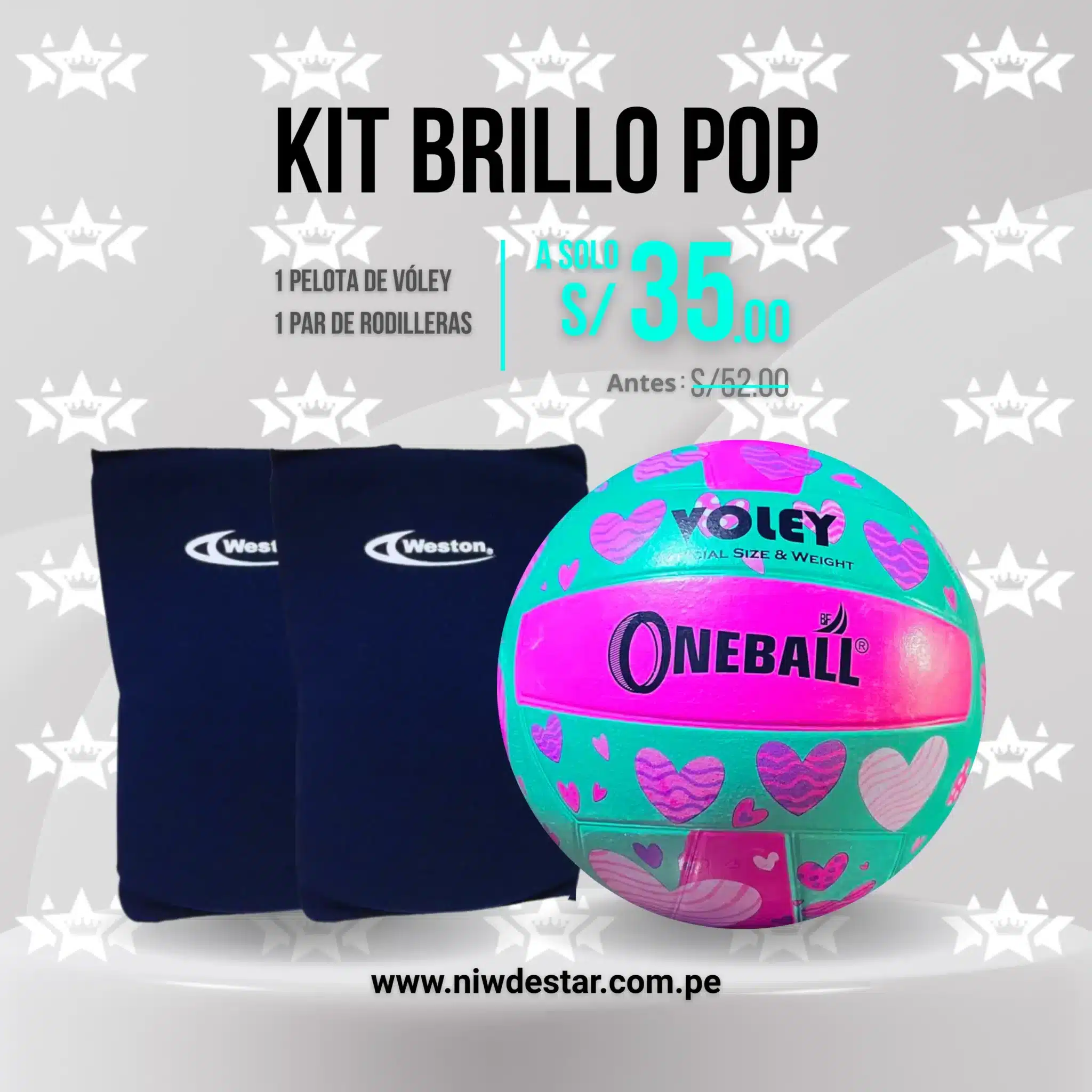 PROMO - KIT BRILLO POP - ONEBALL - Imagen 6
